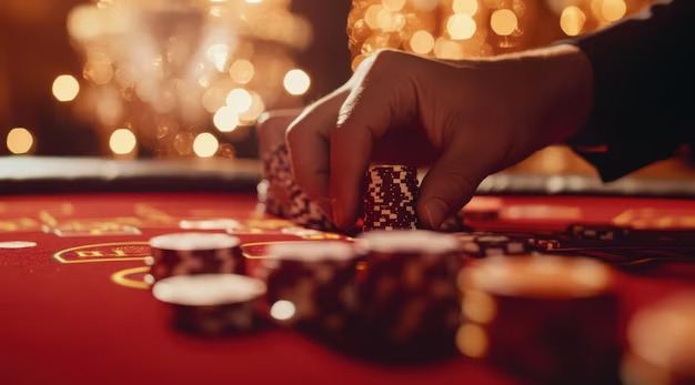 nongki303 baccarat mobile app interface showing bet placement and live feed